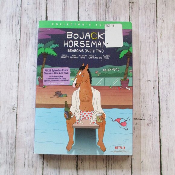 BoJack Horseman Seasons 1&2 Collector's Edition DVD Set NEW - Picture 1 of 3